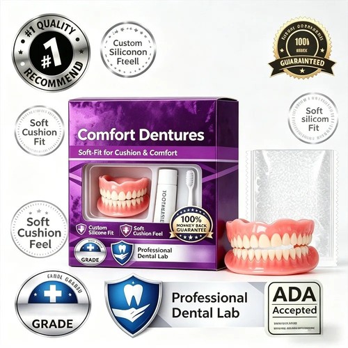 Moldable silicone dentures - silicone,