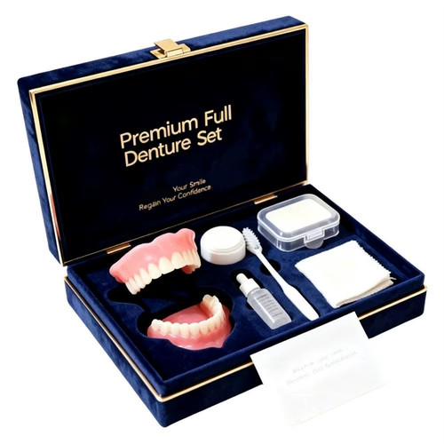 Premium silicone dentures - silicone,