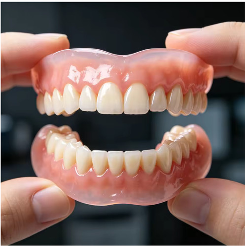 Full set fake teeth upper - full,